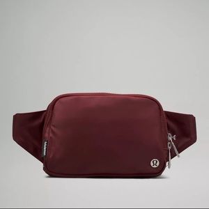NWT Lululemon Large Everywhere Belt Bag 2L Red Merlot
